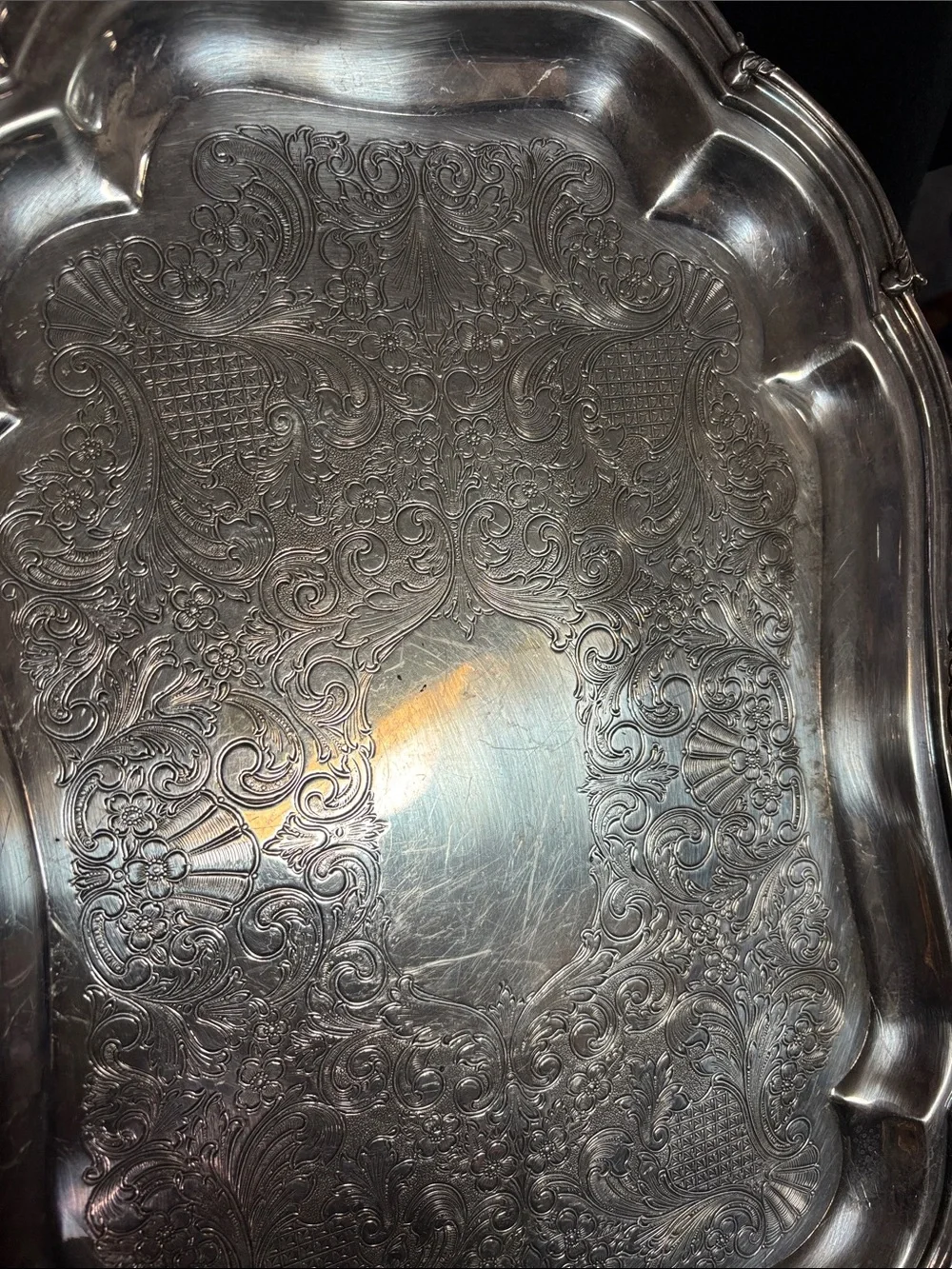 Melon Sheffield Design Reproduction Community Silver Plate Beautiful Piece!!